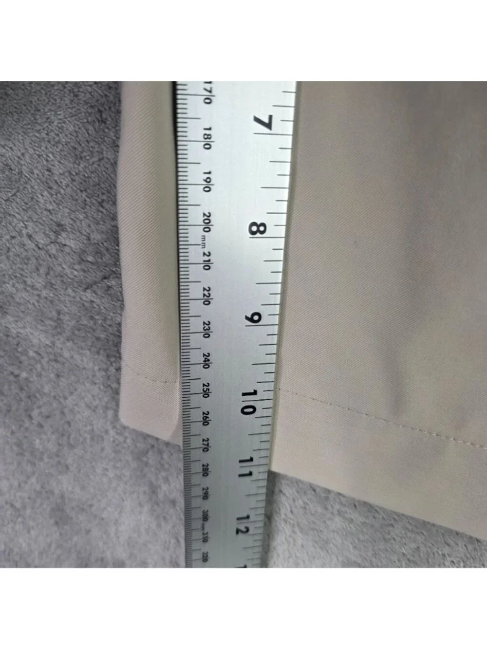 Mens Callaway Beige Flat Front Chino Golf Shorts 11
